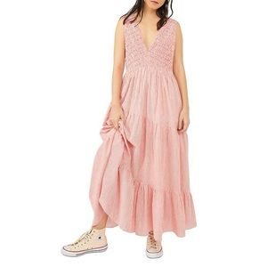 Free People Juno Smocked Maxi Dress